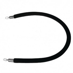 Black reception cord - 2.5m - Bolero - Fourniresto