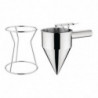 Stainless Steel Piston Funnel - Vogue - Fourniresto