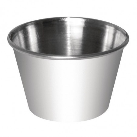 Stainless Steel Sauce Pots - 70ml - Olympia - Fourniresto