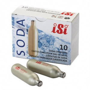 Seltzer water cartridges for siphon - Pack of 10 - FourniResto - Fourniresto