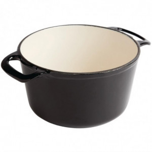 Cocotte Redonda Preta - 3.2L - Vogue