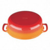 Cocotte Oval Laranja - 5L - Vogue