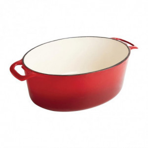 Cocotte Oval Vermelha - 5L - Vogue