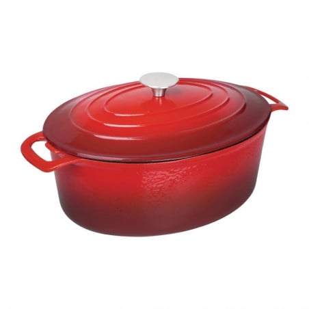 Grande Cocotte Oval Vermelha - 6L - Vogue