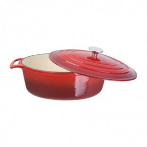 Grande Cocotte Ovale Rouge - 6L - Vogue