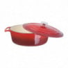 Grande Cocotte Oval Vermelha - 6L - Vogue