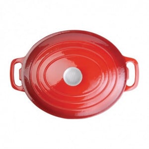 Grande Cocotte Oval Vermelha - 6L - Vogue