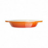 Round Orange Gratin Dish - 400ml - Vogue