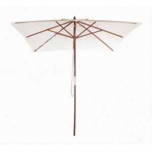 Square Ecru Parasol - W 2500 x D 2500mm - Bolero