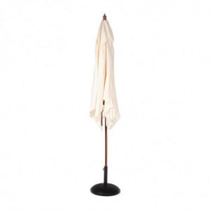 Square Ecru Parasol - W 2500 x D 2500mm - Bolero