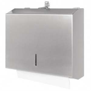 Stainless Steel Hand Towel Dispenser - Jantex
