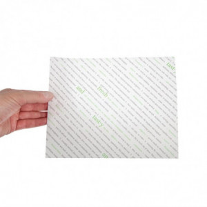 Fresh and Tasty Greaseproof Paper Sheets - Pack of 100 - FourniResto
