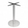 Round Stainless Steel Table Leg - Bolero