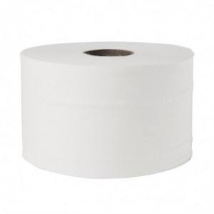 Micro Double Toilet Paper Rolls - Pack of 24 - Jantex
