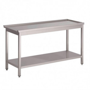 Mesa de saída de 80 cm para modelo com capuz HT50 GL896 - Gastro M.