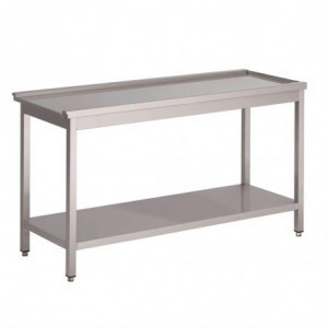 80cm Exit Table for Hood Model HT50 GL896 - Gastro M