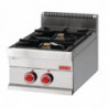 Fourneau 2 queimadores a gás para colocar 650 - Gastro M - Fourniresto