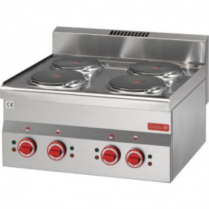 Fourneau 4 Electric Hotplates To Place 600 - Gastro M