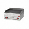 Gas griddle 650 with smooth plate - Gastro M - Fourniresto