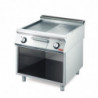 Grelhador elétrico 700 com placa meia lisa meia estriada - Gastro M - Fourniresto