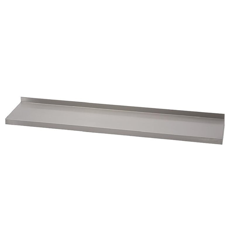 Prateleira de parede em inox sem suportes - L 1400 x P 400mm - Gastro M