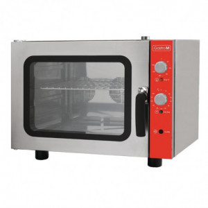 Electric convection oven 4 levels with humidifier 230V - Gastro M