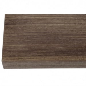 Square Table Top Oak Wood Effect Rustic - L 700mm - Bolero