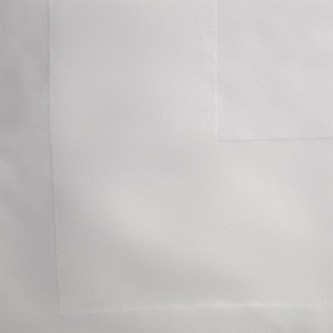 Toalha branca com faixa de cetim 1370 x 1370mm - Mitre Luxury - Fourniresto