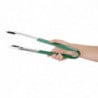 405mm green serving tongs - Vogue - Fourniresto