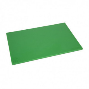 Tábua de Corte Antibacteriana Verde -L 450 x P 300mm - Hygiplas