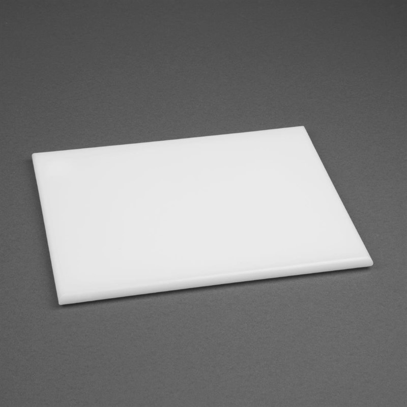 Pequena tábua de corte branca - L 300 x P 225mm - Hygiplas