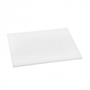 Pequena tábua de corte branca - L 300 x P 225mm - Hygiplas