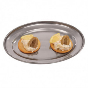 Olympia Oval Serving Dish - 200 x 150 mm - Fourniresto