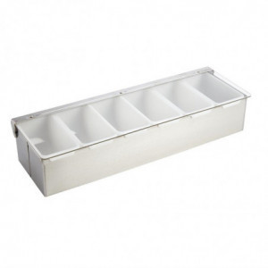 6-compartment box 475ml - Olympia - Fourniresto