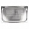 Bac Gastronorme inox perfurado GN 1/1 150mm - Vogue - Fourniresto