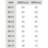 Bac Gastronorme inox perfurado GN 1/1 150mm - Vogue - Fourniresto