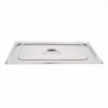 GN 1/1 stainless steel lid - Vogue - Fourniresto