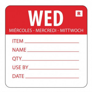 Removable Label "Wednesday" - Vogue