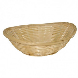 Oval wicker bread basket - Set of 6 - Olympia - Fourniresto