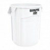 Coletor Bruto Branco - 76L - Rubbermaid