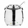 Soup pot in stainless steel-10L- Buffalo