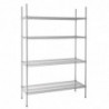 Modular Shelf 4 Levels - W 1220 x D 457mm - Vogue