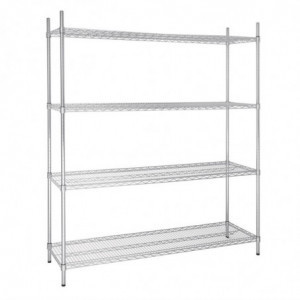 Modular Shelf 4 Levels - W 1525 x D 457mm - Vogue