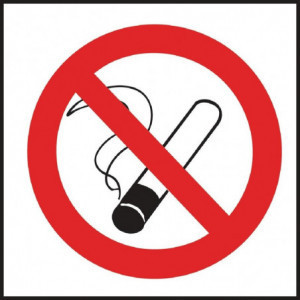 Sticker "No Smoking" Sign - Vogue - Fourniresto