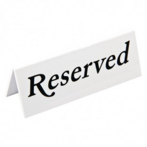 Table reserved sign - Set of 10 - Olympia - Fourniresto