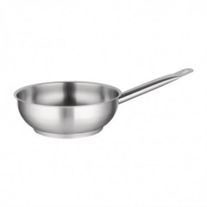 Stainless Steel Saute Pan - Ø 240 mm - Vogue