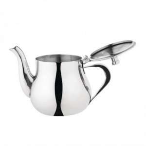 Moroccan Stainless Steel Teapot 1L - Olympia - Fourniresto