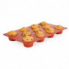 11 mini-muffin silicone mold Formaflex - Pavoni - Fourniresto