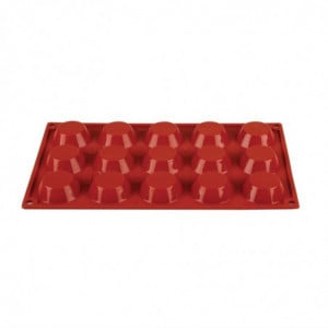 Moule 15 Tartelettes em Silicone Formaflex- Pavoni