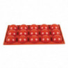 Moule 15 Meias-Esferas em Silicone Formaflex - Pavoni